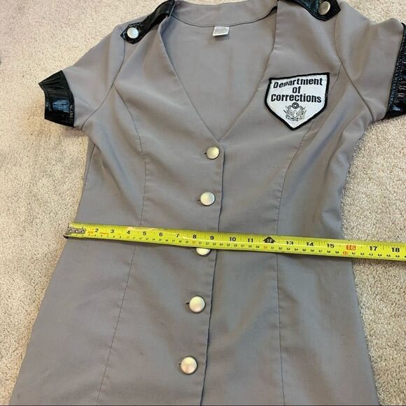 Dreamgirl corrections officer Halloween costume outfit size large - Picture 10 of 13